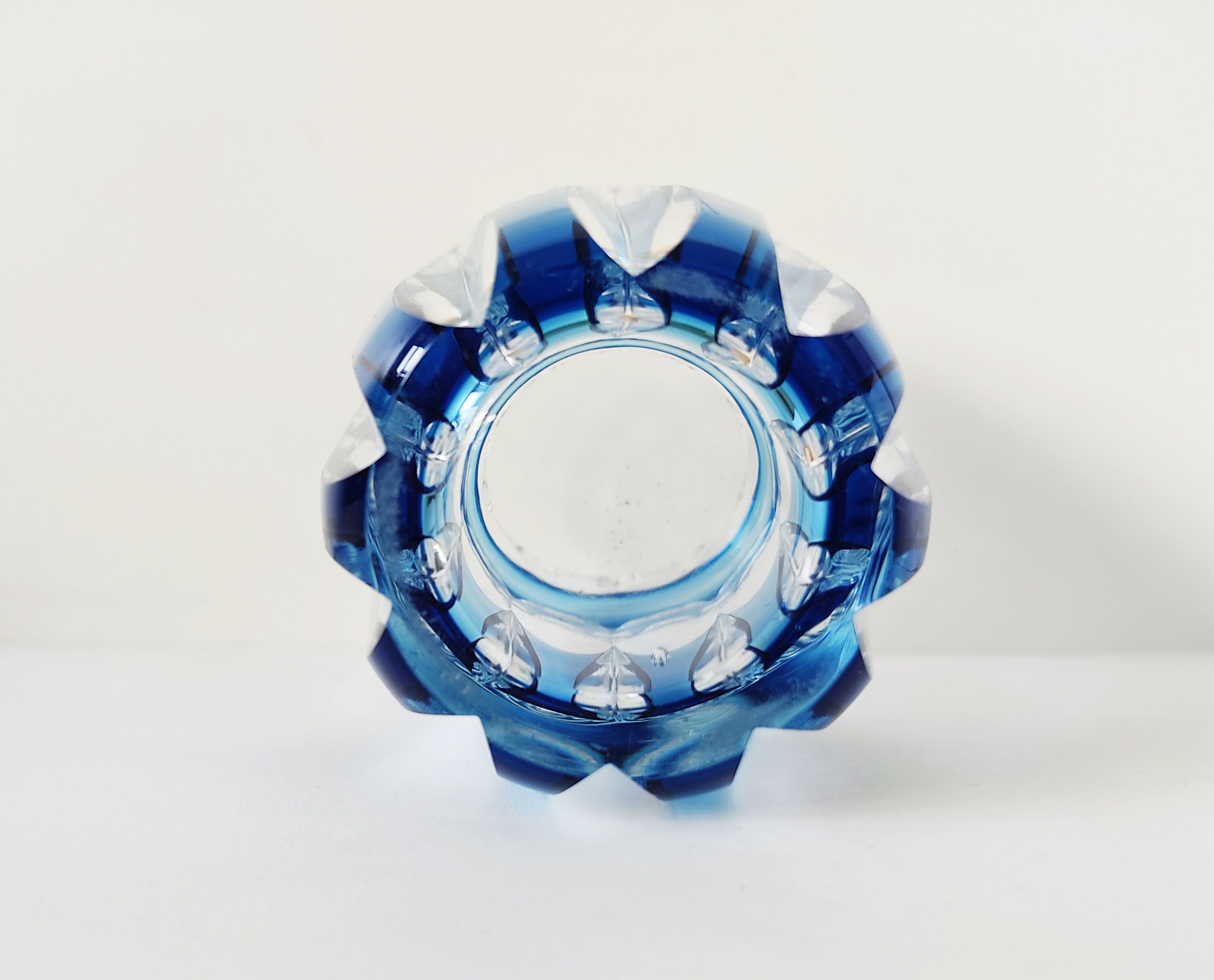 Val Saint Lambert crystal vase