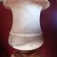 Vase en albatre Médicis rosé et creme