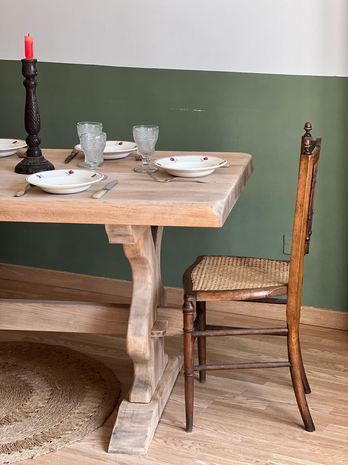 Oak table monastery farm