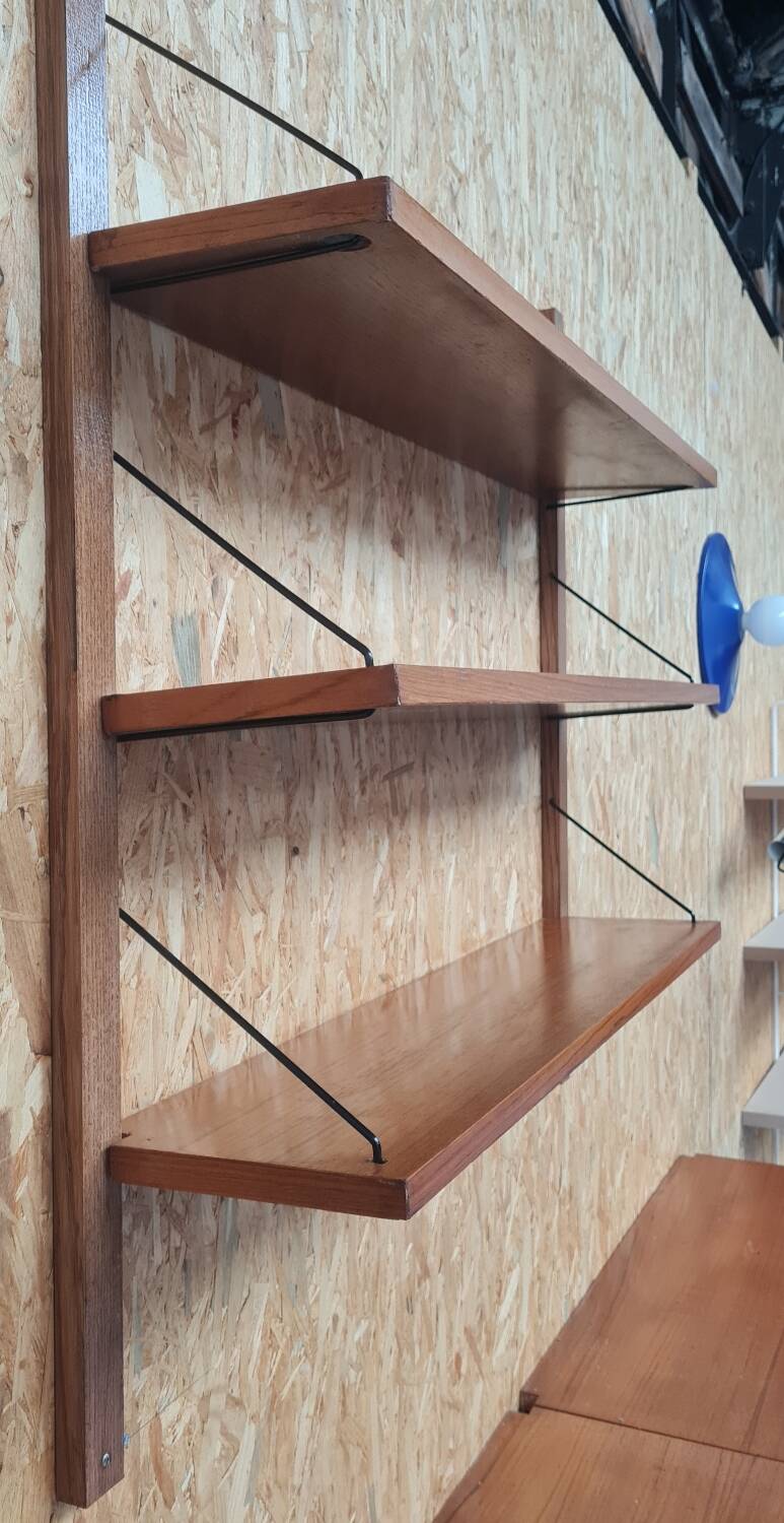 Teak wall shelf 1960