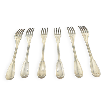 Set of 6 Table Forks – Gabriel Gay Grenoble - High Jewellery