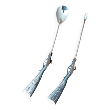 Old cocktail cutlery set