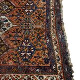 Carpet persian shiraz old, Iran, 158x197cm, around 1930