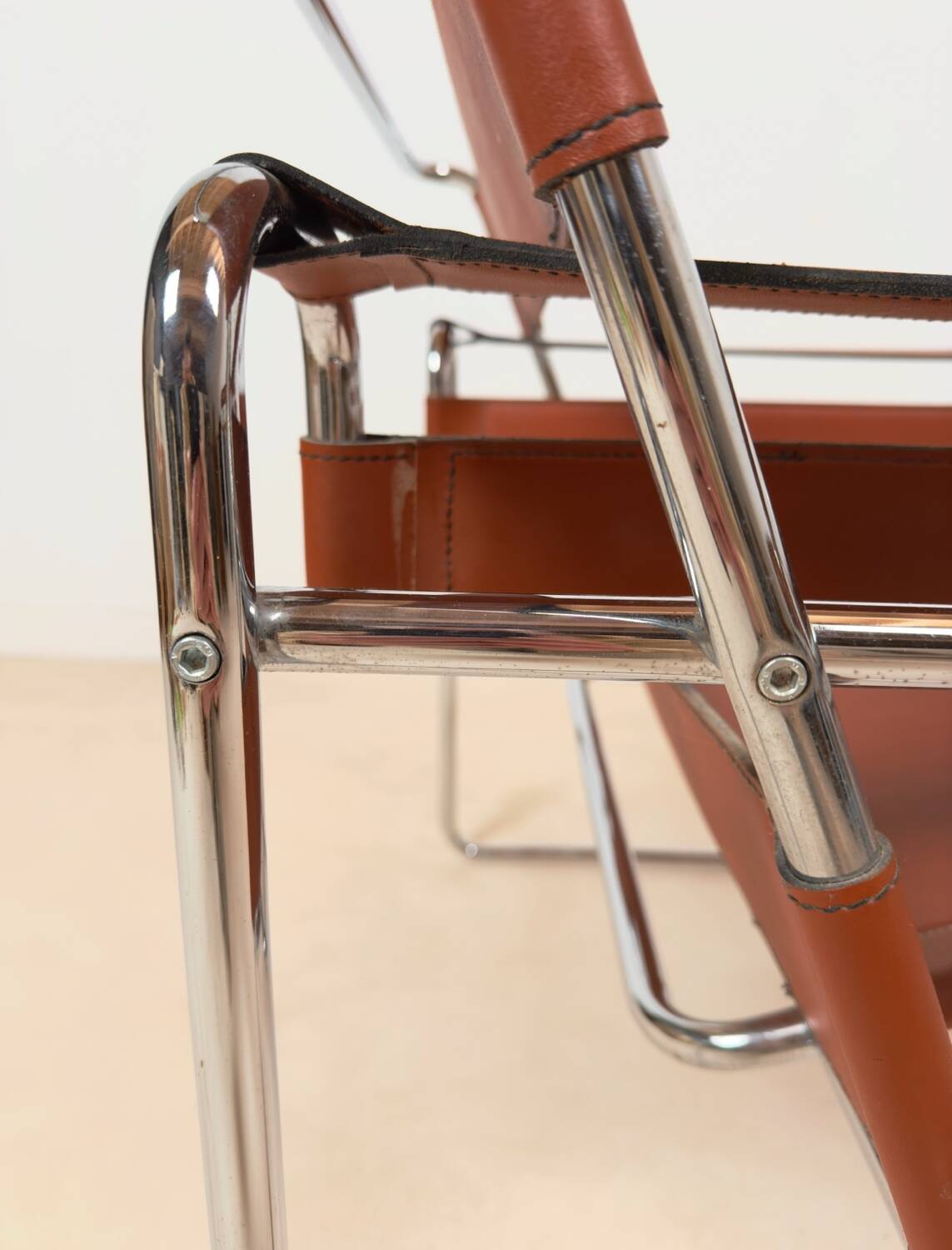Paire de fauteuils Wassily B3 par Marcel Breuer