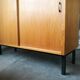 Vintage sideboard sliding doors 1970