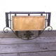 Art Deco mirror coat rack