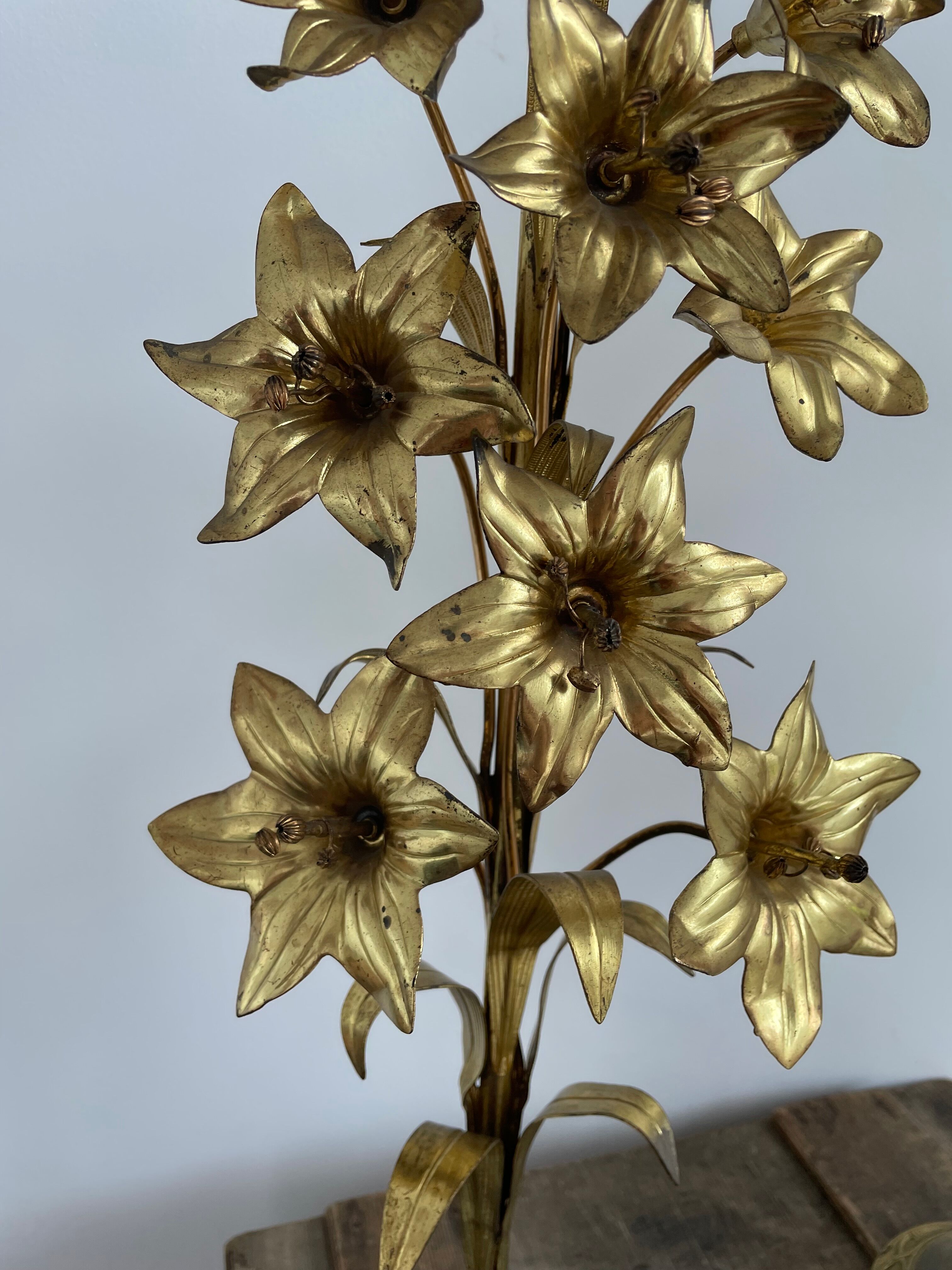 Decorative elements - brass and bronze with décor - fleurs-de-lys - France