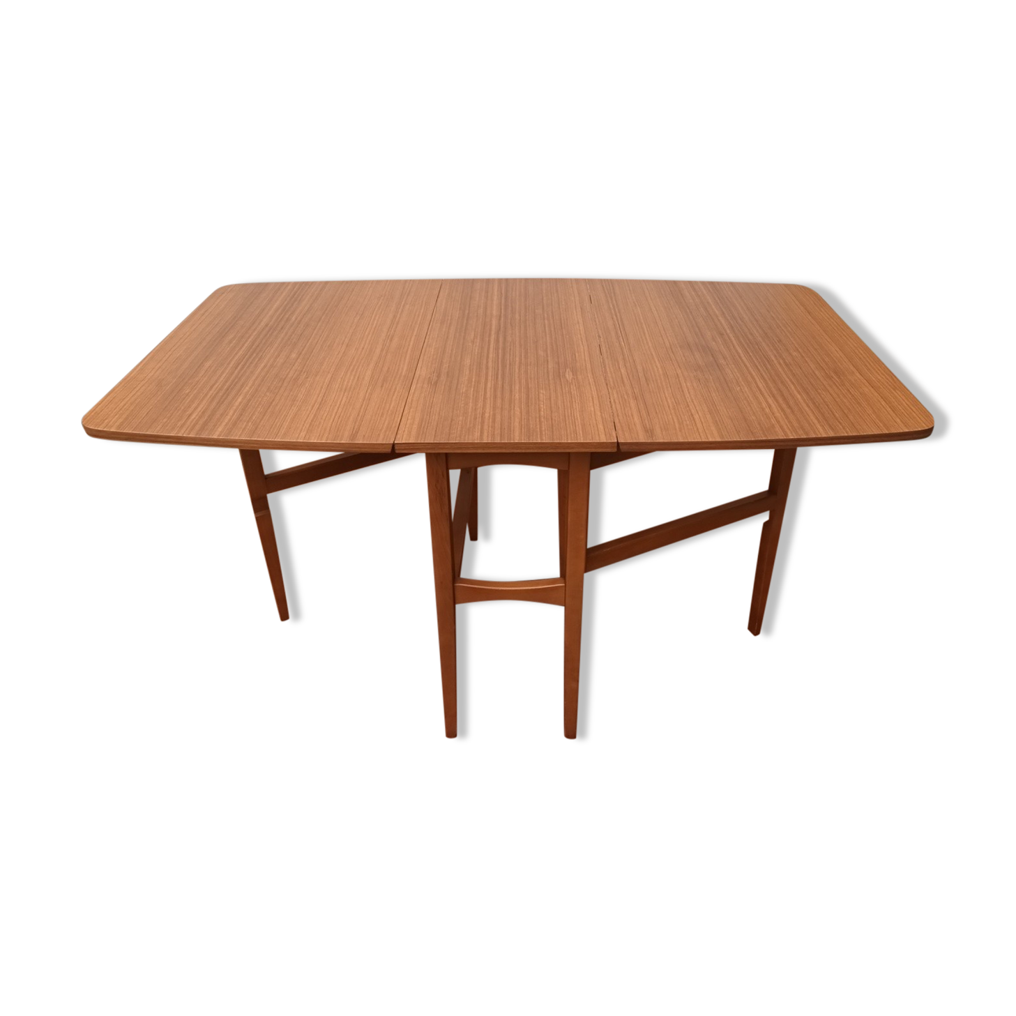Scandinavian folding teak table