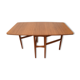 Scandinavian folding teak table