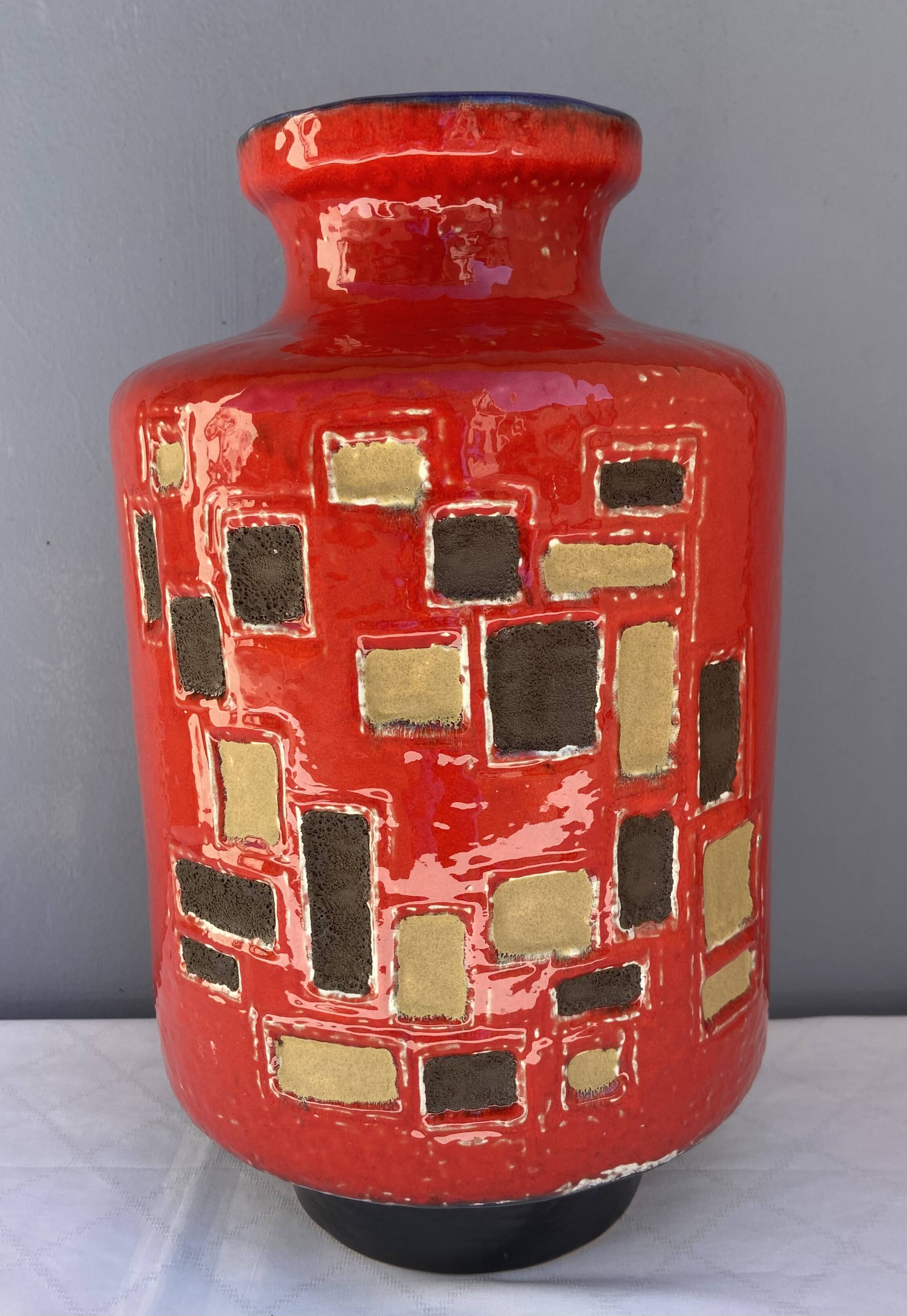 West Germany XL ceramic vase