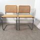 Paire de chaises Marcel  Breuer Made in Italy - b32 - Cesca