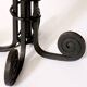 Pair of Art Deco lamps in wrought iron circa 1930