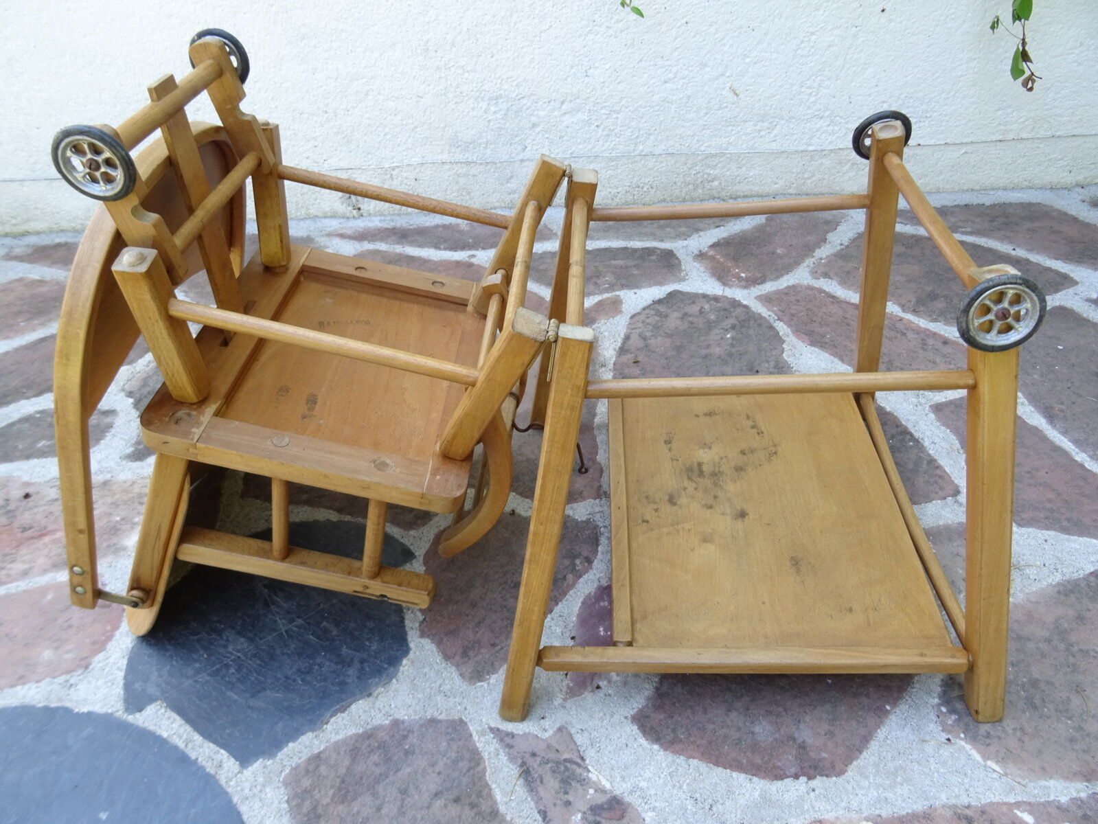 Chaise haute bébé Baumann