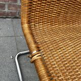 Chairs by Mies Van der Rohe, canework