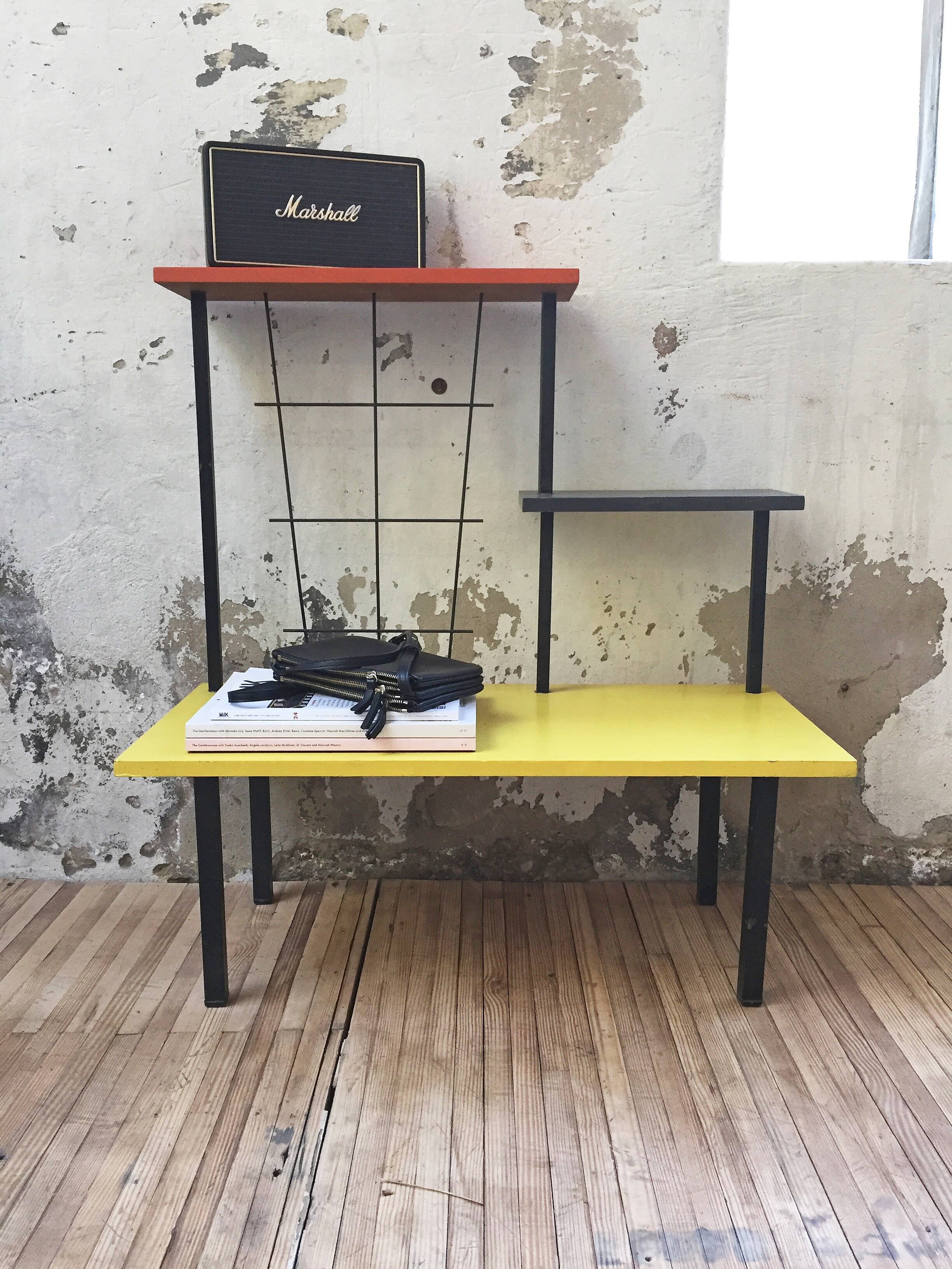 Plant shelf vintage door