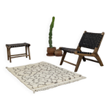 Small traditional Azilal rug 150 X 100 Cm