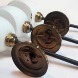 1950 Lunel articulated torchiere wall lights