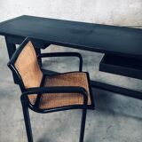 Italian Design Bentwood & Webbing Armchair, 1970s