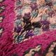 Purple vintage Moroccan Rug 116 x 234 cm, Berber Wool Rug Handmade, Old Rug