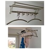 Art-Deco / Art-Nouveau Coat Rack & 2 Hangers