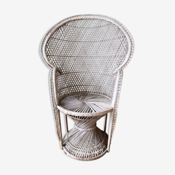 Armchair in rattan style emmanuelle