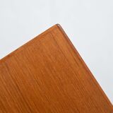 Vintage teak console with drawer