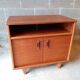 Commode teck style scandinave 1970