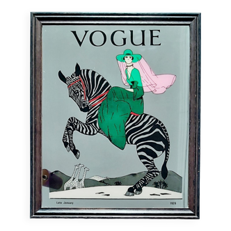 Vogue mirror 70s 49x59cm