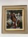 "The Gypsy" oil on canvas framed. 20th century