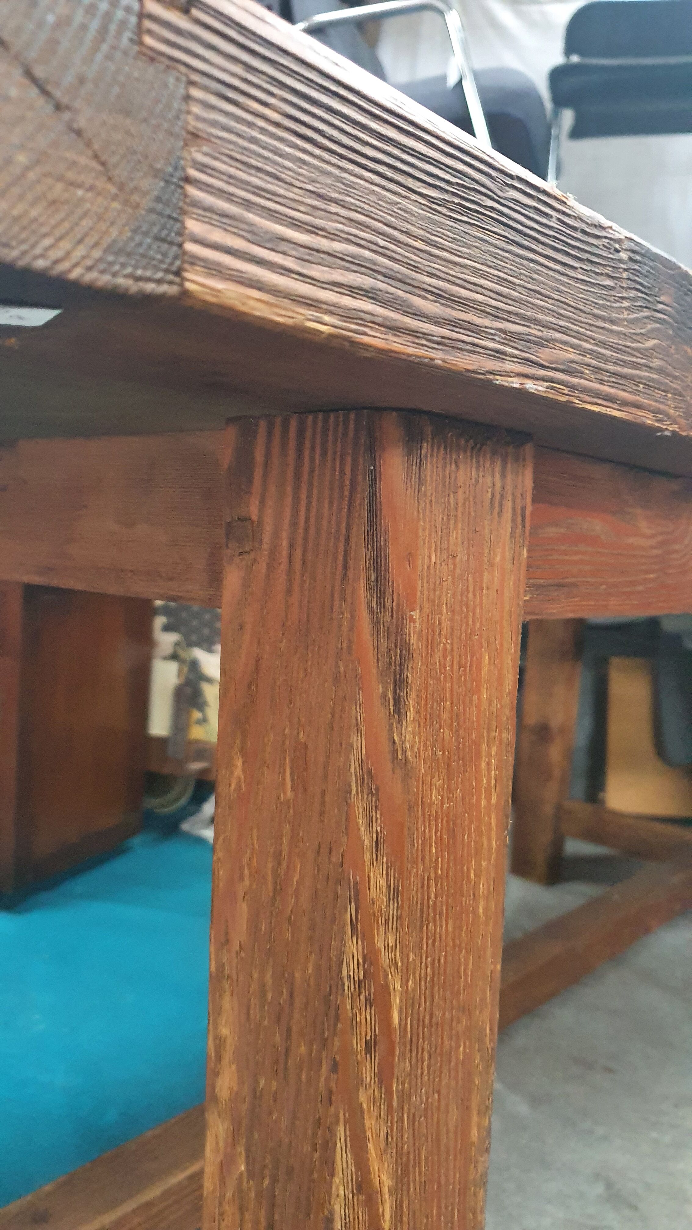 Fir farmhouse table