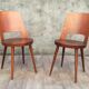 Pair of Baumann Mondor bistro chairs