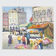 ‘Market day’ by Robert Sydney Rendle Wood (British, 1895 - 1987)