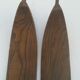 Former alpine ski wooden