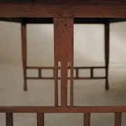 Table Arts & Crafts en chêne massif, vers 1900
