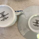 Coffee service porcelain Limoges creation Balmain