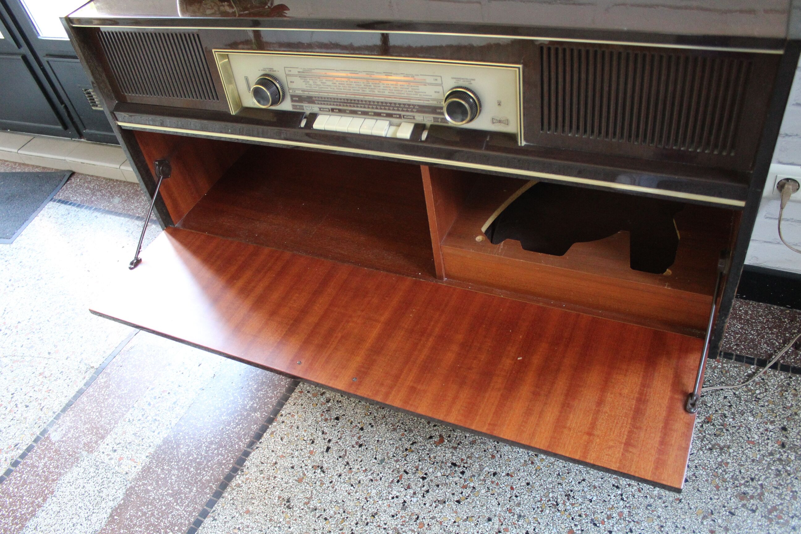 Vintage Grundig radio furniture