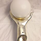 Hand wall lamp Arlus 1960