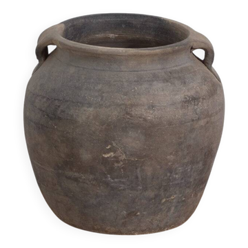 Petit vase ancien en céramique (c.1900) #4