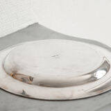 Plat Christofle en métal argenté