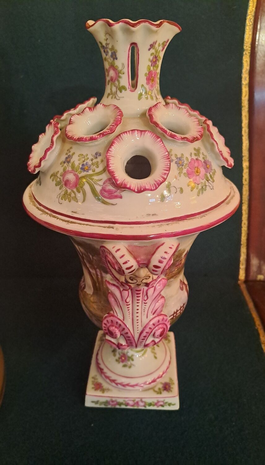 Porcelain flower pot from Sceaux