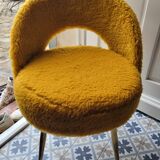 Mustard moumoute armchair