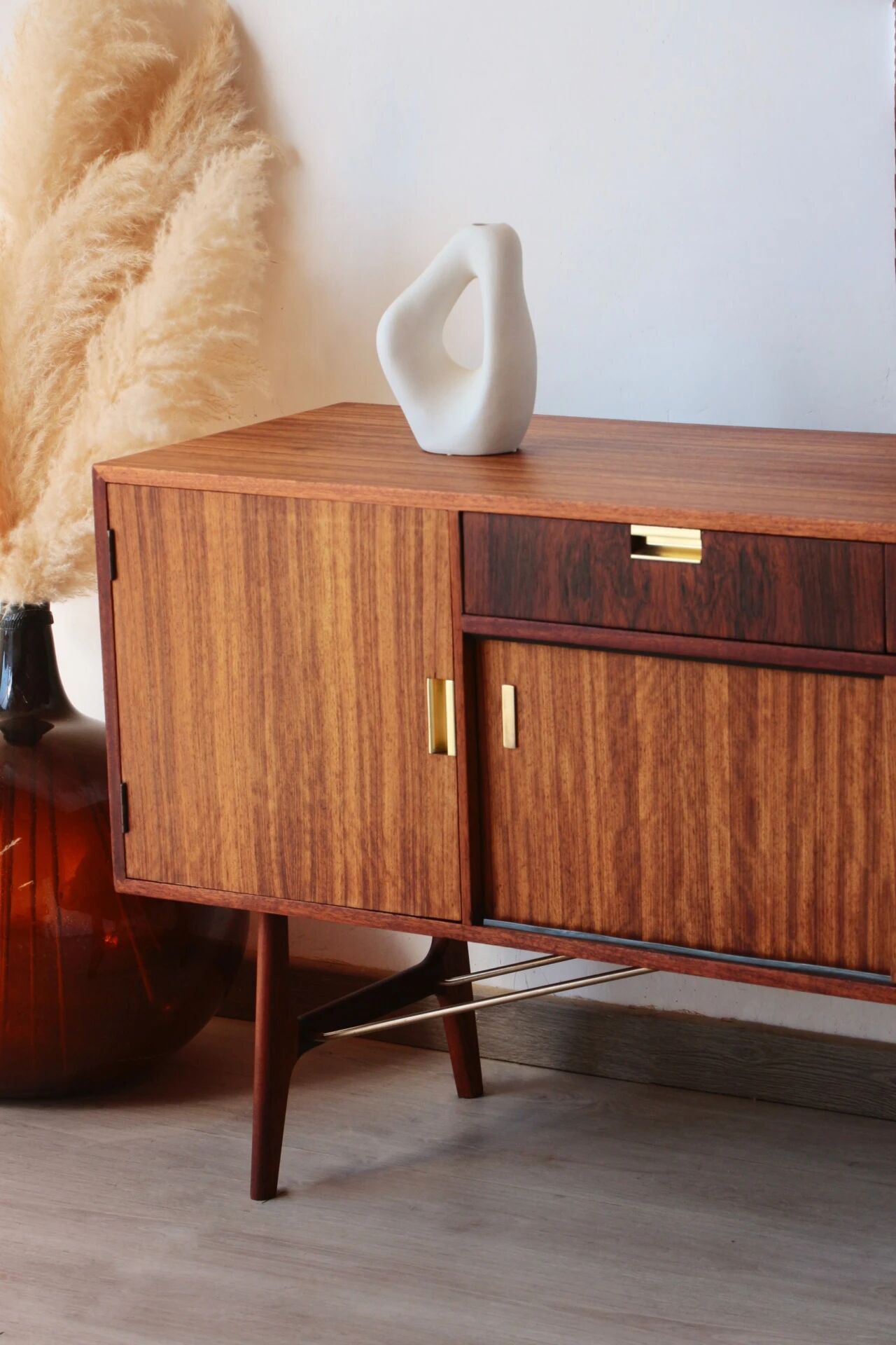 Buffet Herbert E Gibbs | Enfilade vintage mid-century