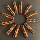 12 carries polychrome ceramic knives