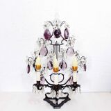 Crystal girandole lamp