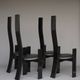 Chaises Golem Mid-Century par Vico Magistretti pour Poggi, 1970s, Set de 4