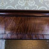 19th-Century Biedermeier Pier Glass in Dark Brown Mahogany Frame, 1890s