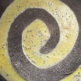 Ashtray in raku, circa 1990/2000