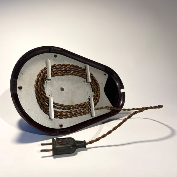 Lampe Jumo Bolide en bakelite et cuivre