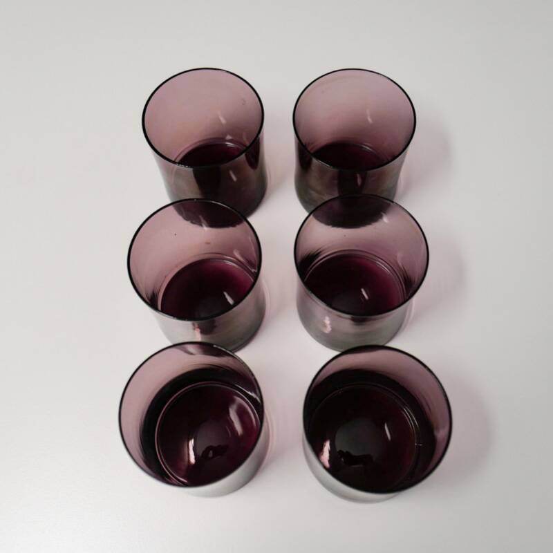 Water carafe and glasses, Italy 1960s