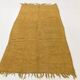 Turkish Dark Mustard Vintage Kilim Rug, 135x268Cm